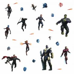 Marvel avengers för barn på väggen