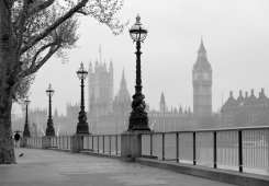 London dimma som fototapet