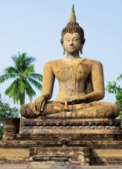 Tapet med Sukhothai Thailand