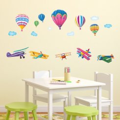 Dekaler och dekor med luft ballonger