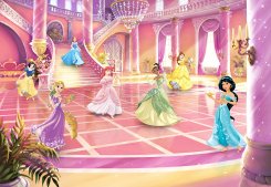 Disneyprinsessor bal dans och fest som tapet