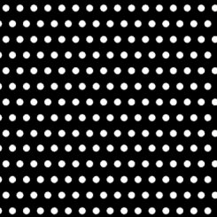Självhäftande plastfolie i svarta färger med prickigt mönster