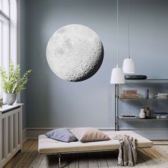 Rund wall sticker - Luna