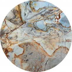 Rund wall sticker - Marble Sphere