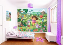 Walltastic (305x244 cm) Dora Utforskaren