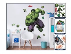 Walltastic sticker för väggen med Avengers Hulk