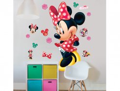 Walltastic sticker för väggen med Mimmi Pigg från Disney