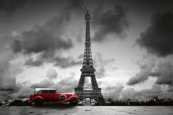 RETRO CAR IN PARIS