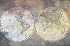 World Map Abstract