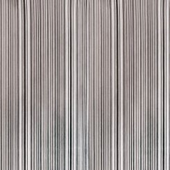 Dekorplast - 90 x 300 cm - Silver/ vit/ svart/ grå randig