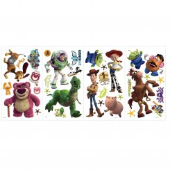 Inred barnrummet med väggdekor från Disney Pixar Toy Story