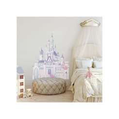 Disney princess castle sticker