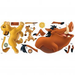 Disney Lejonkungen - Simba, Timon & Pumba