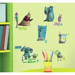 Monsters Inc Pixar som väggdekor för barn