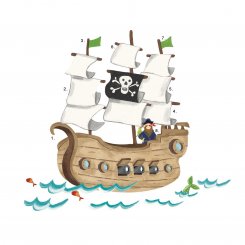 Piratskepp och sjörövare
