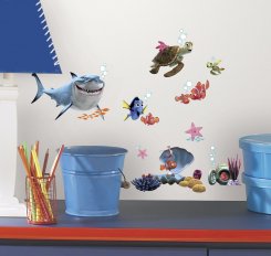 Hitta Nemo som väggdekor i barnrum