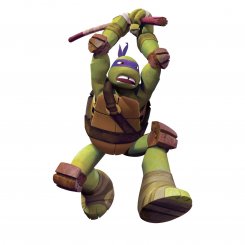 Väggdekal med Donatello från teenage mutant ninja turtles