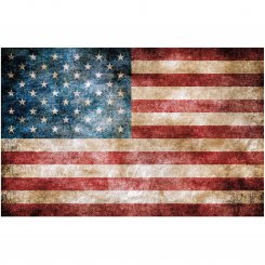 Amerikansk Flagga Vintage
