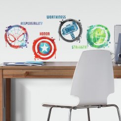 Marvel ikoner som väggdekor från RoomMates