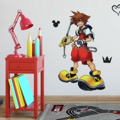 Väggdekor med Sora från Kingdom Hearts