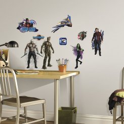 Guardians of the galaxy som väggdekor med Star-Lord, Rocket, Groot