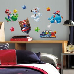 Mario Galaxy 2 väggdekor från Roommates