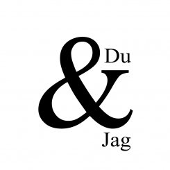 Väggtext väggord Du & Jag