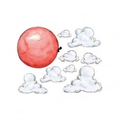 Elefant med ballong