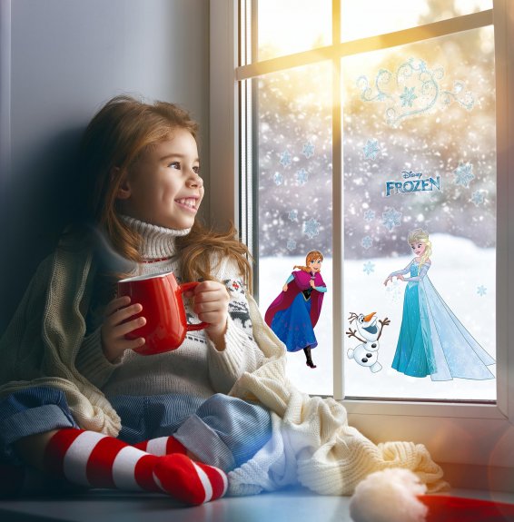 fönsterdekor disney frost