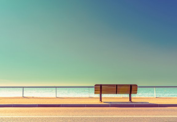 Bench And Sea