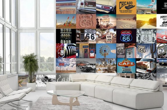 Creative Collage ROUTE 66