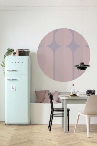 Rund wall sticker - Bauhaus Fusion
