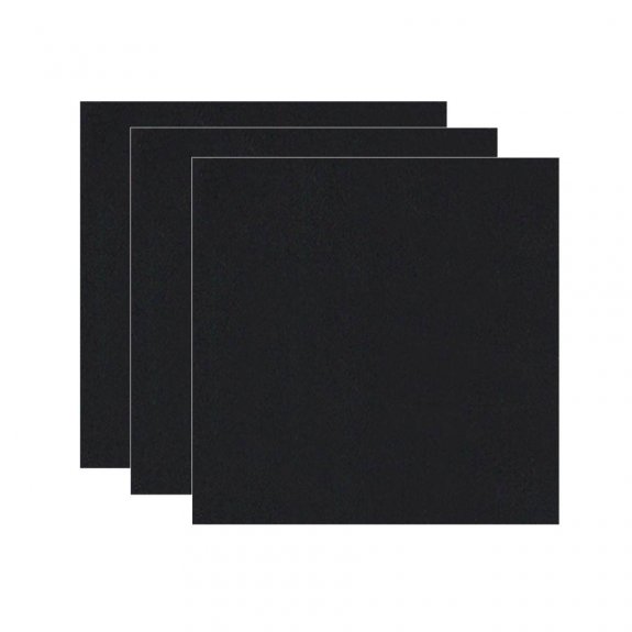 Kakeldekor svart blank DIY