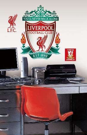Klubbmärke fotboll - Liverpool STOR dekor!