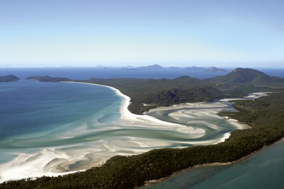 AERIAL VIEW OF BEACH