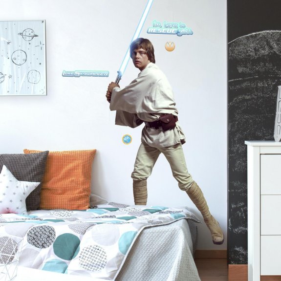 Star wars luke skywalker väggdekor