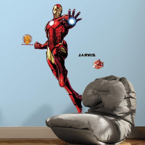 Iron Man från Marvel som väggdekor