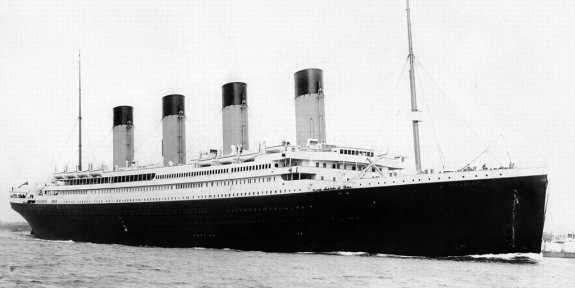 Titanic - Canvastavla 120x60 cm