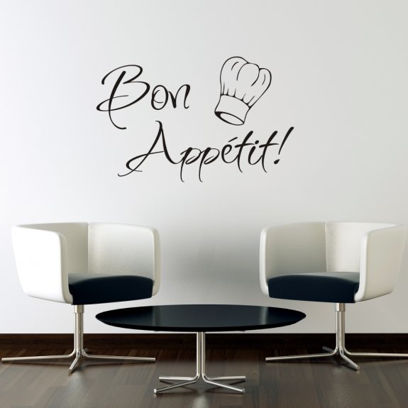 Väggtext Bon Appétit!